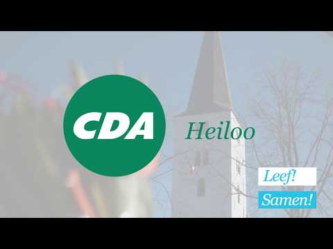 CDA Heiloo verkiezingen 2018