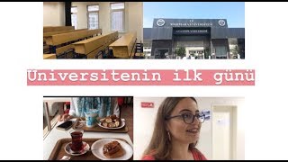 Okulun İlk Günü Marmara Üniversitesi