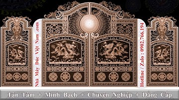 🐲 CỔNG RỒNG QUYỀN QUÝ 🐉 Copper Gate - Solid Cast Aluminum Gate 🤴 Nhà Máy Đúc Cổng Lâu Đài Biêt Thự