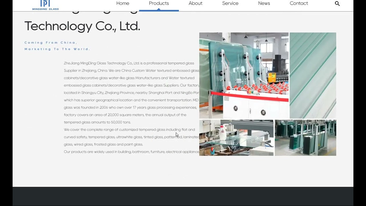 Water textured embossed glass cabinets/decorative glass water-like glass