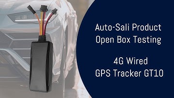 Auto-Sali Product Open Box Testing - 4G Wired Mini GPS Tracker GT10