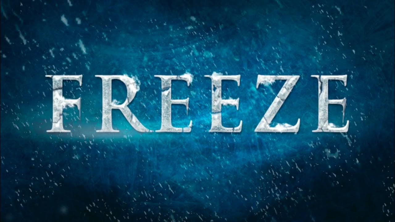 Слово freeze