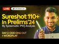 From 60 to 110  guaranteed boost in prelims 2024 using realistic pyq practice check desc