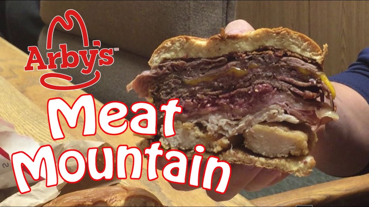 Arby's MEAT MOUNTAIN - Secret GIANT Sandwich!
