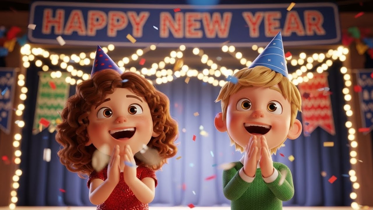 New Year Celebration Song for Kids | Holiday Song for Kids, Popular Nursery Rhyme, Baby Songs & Kids
