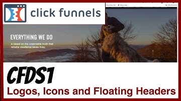 How to Animate Logos, Icons and Floating Headers in ClickFunnels - Taming The Wild - CFDS-1