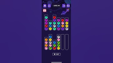 Level 476 - Ball Sort - Color Puzzle Master