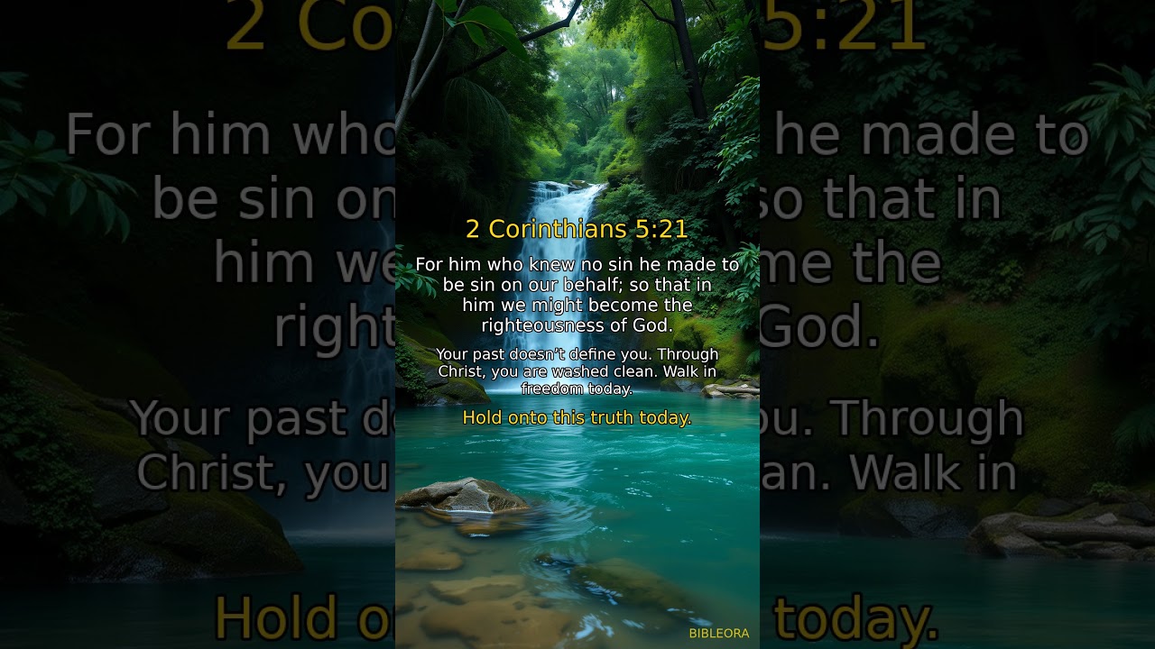 🔥 POWERFUL: Forgiveness | 2 Corinthians 5:21 #shorts