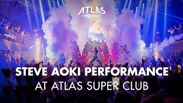 Steve Aoki Transforms Atlas Super Club into a Musical Wonderland