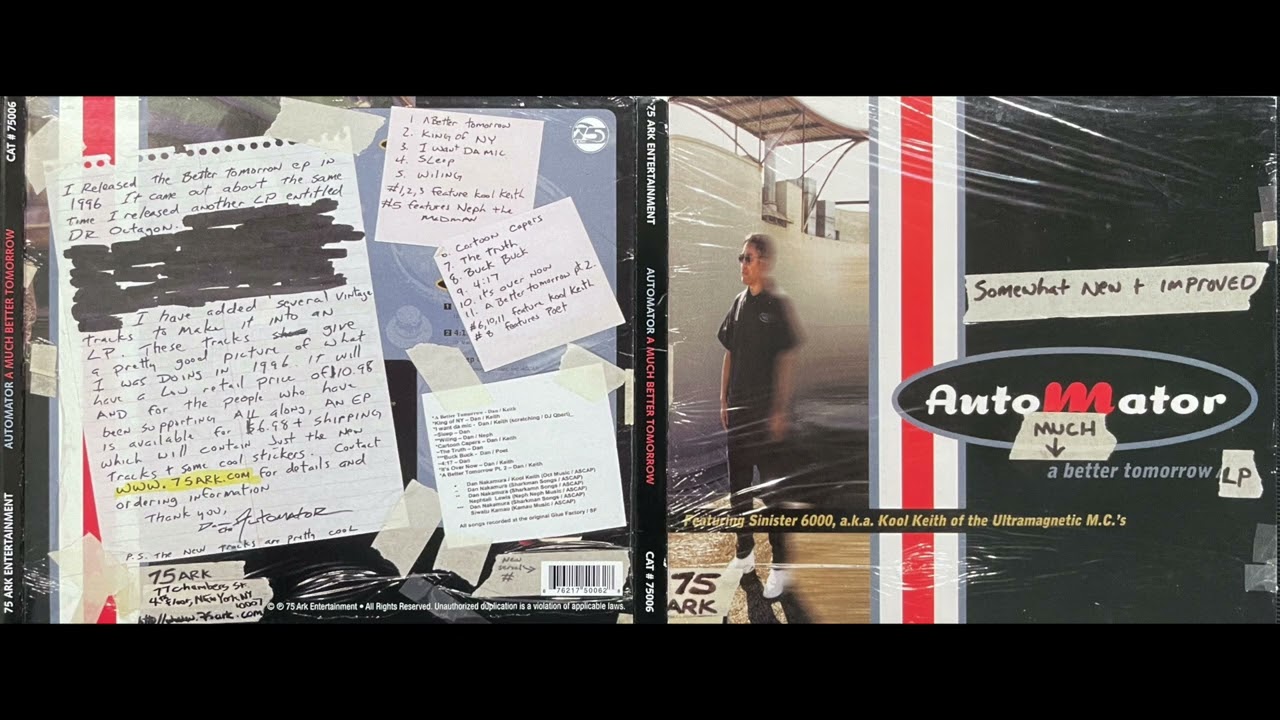 Dan The Automator - A Much Better Tomorrow (Featuring Kool Keith 