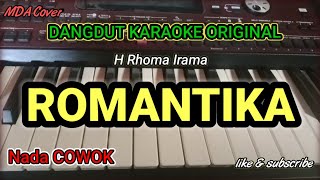 ROMANTIKA - H RHOMA IRAMA | KARAOKE DANGDUT ORIGINAL VERSI ORGEN TUNGGAL ( LIRIK KARAOKE)