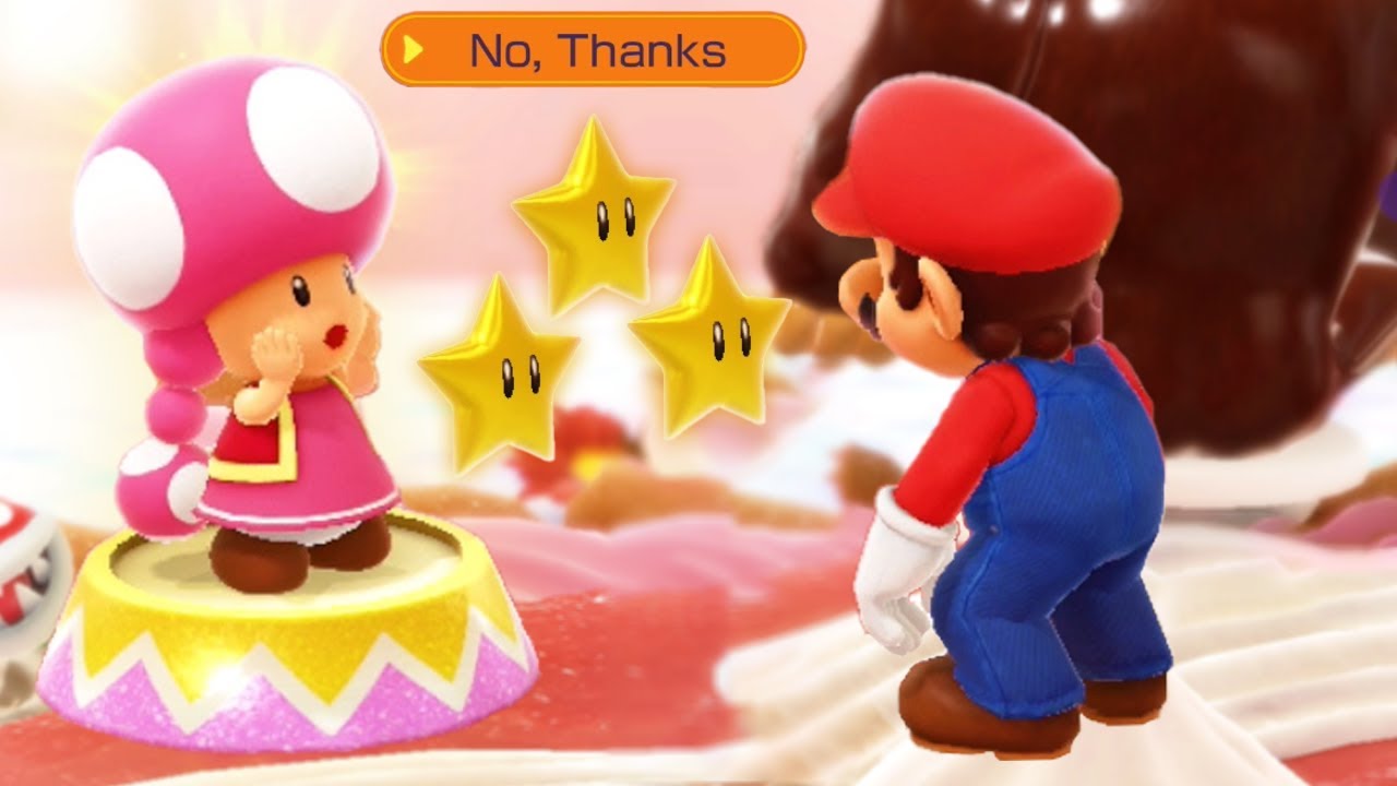 Mario, no thanks, No Thanks