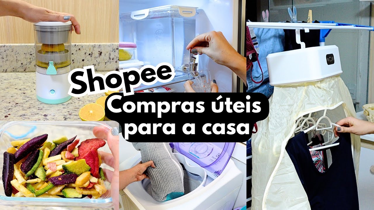 COMPRAS NA SHOPEE: Utilidades para casa | Produtos incríveis!