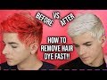HOW TO REMOVE SEMI-PERMANENT HAIR DYE | HEALTHIER ALTERNATIVE TO STRAIGHT BLEACH | Kevin Rupard