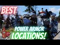 Fallout 76   the best locations to find and farm for power armor and its pieces beginners guide