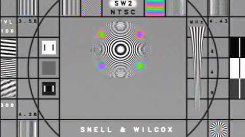 Runco LJR II Snell & Wilcox Test Pattern