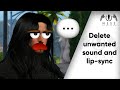 Ts4s4s how to delete unwanted sound and lipsync from an animation ness tutorial