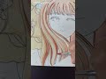 Kiki Zhang draw Anime(3)#drawing #anime #semi #girl #beautiful #sketch #watercolor #art #howtodraw