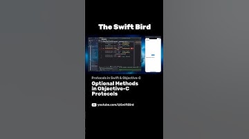 Optional Methods in Objective-C Protocols | Swift vs. Objective-C Protocols