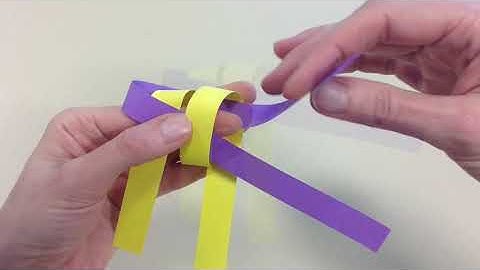 Make your own woven fish