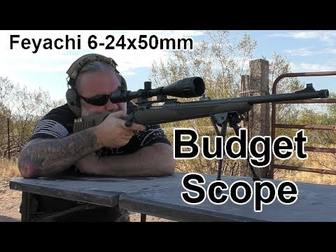 Budget Scope!! - Feyachi RFS-21 6-24x50mm AOEG Rifle Scope