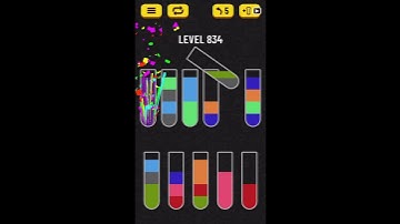 Water Sort Puzzle Level 834