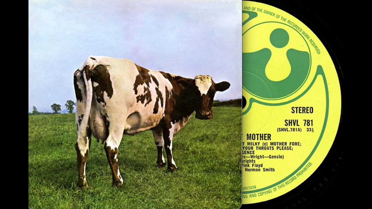 Pink Floyd - 1st UK press - Atom Heart Mother - side 2 - YouTube
