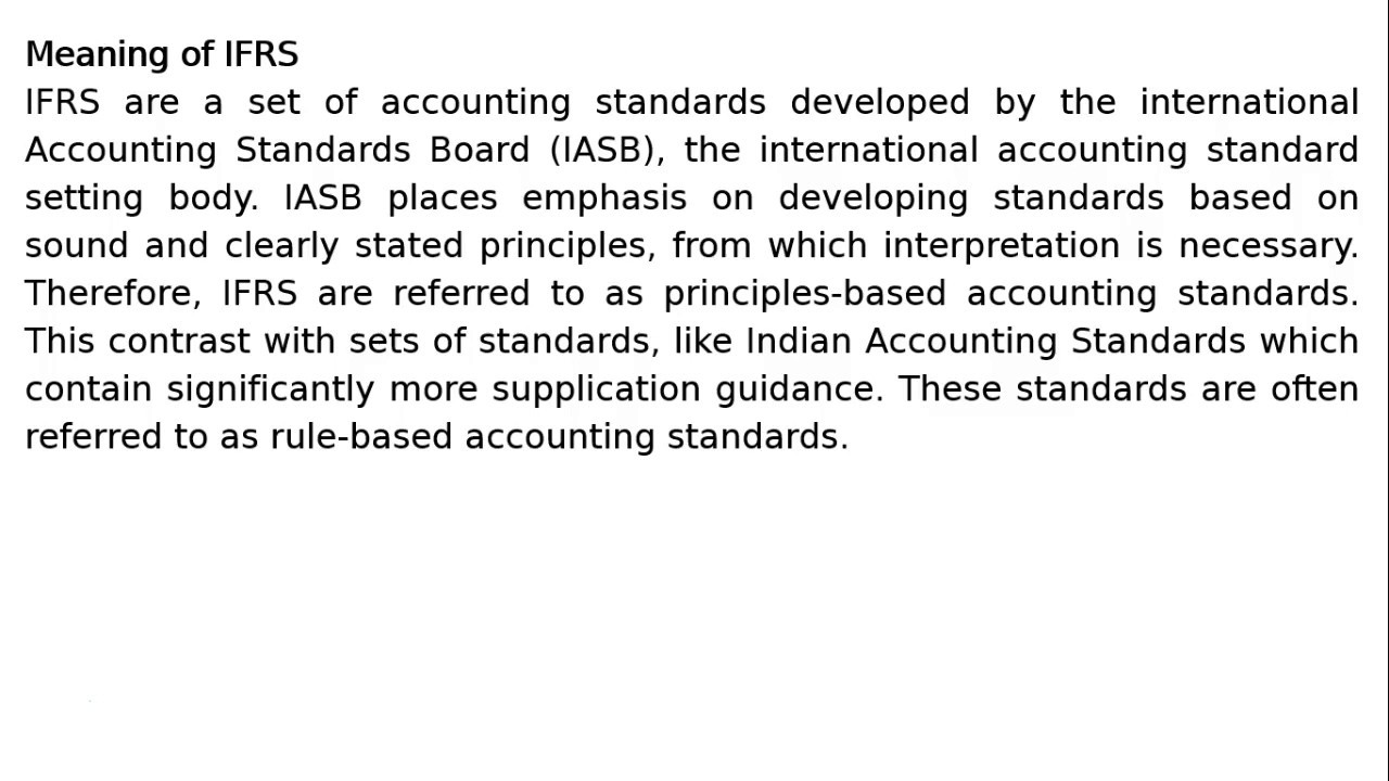 international accounting standards board