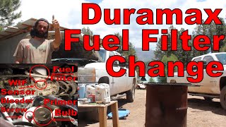 How To Replace Fuel Filter Duramax: Chevrolet Silverado 2500HD Fuel Filter Change (Every Step)