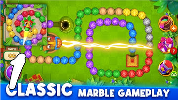 Marble Master: Match 3 & Shoot Gameplay Walkthrough #1 (Android, IOS)