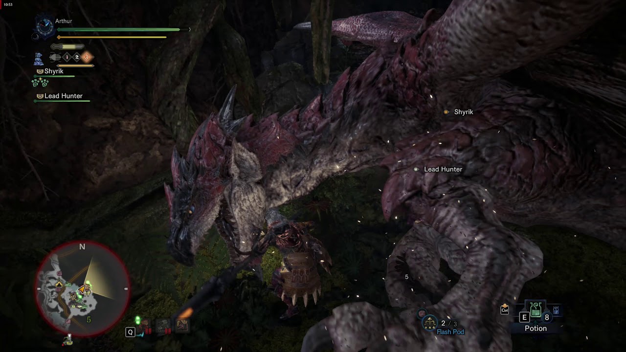 Rathlos/Rathian First VIdeo