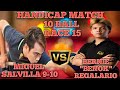 HILL-HILL MATCH || RACE 15|| BERNIE &quot;BENOK&quot; REGALARIO 🆚 MIGUEL SALVILLA(9-10)