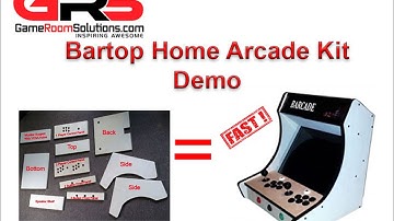 Bartop Arcade Kit Demonstration