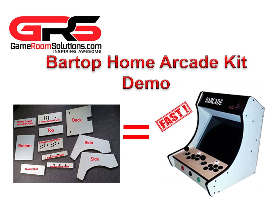 Bartop Arcade Kit Demonstration Youtube