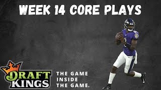 Draftkings NFL DFS | Core Plays | Week 14