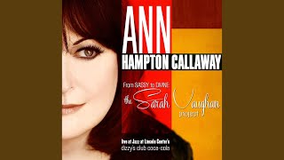 Miniatura del video "Ann Hampton Callaway - In A Mellow Tone"