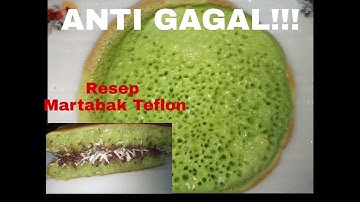 Resep Martabak Teflon Lembut Dan Bersarang|| langsung bisa