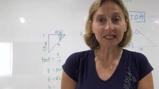 Right Angled Trigonometry   Finding an angle by Heidi Postle