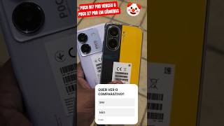 POCO M7 PRO ganhou o Poco X7 Pro em Câmeras 🤡 #pocom7pro #pocox7pro #Comparativo #camera
