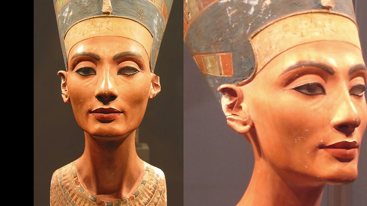 nefertiti en el museo de berlin