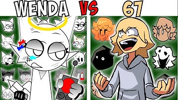 ALL WENDA VS 67 TEST | FNF Character Test | Gameplay VS Playground