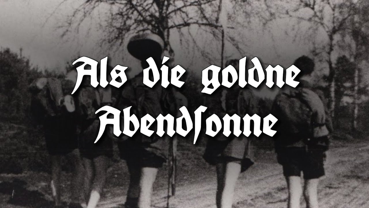 Als die goldne Abendsonne - German Folk and Hiking Song [English Subtitles]