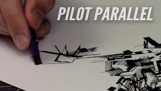 Can you Draw with a Calligraphy Pen? ✍ Pilot Parallel Unboxing