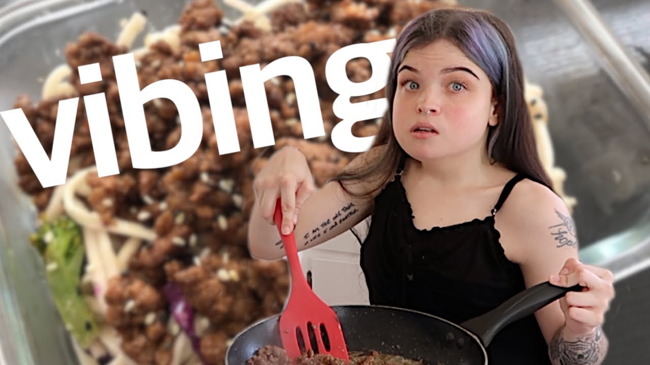 actually trying to make a nice meal for myself