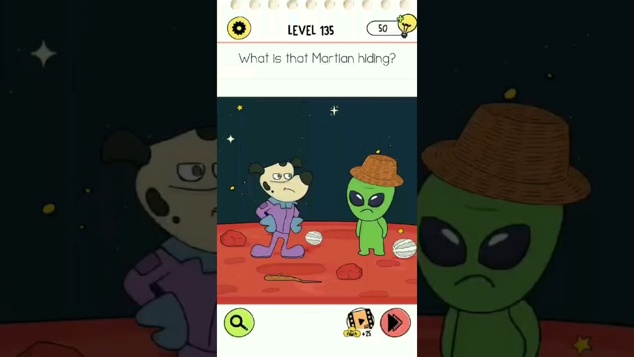 Brain Test 4 Tricky Friends Level 135 #androidgames #braintest