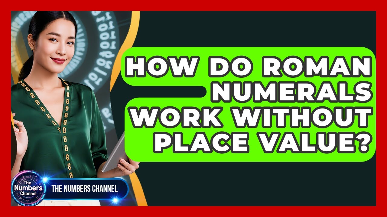 How Do Roman Numerals Work Without Place Value? - The Numbers Channel