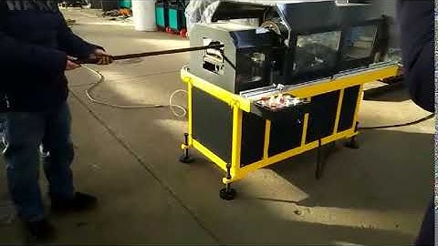 fully automatic rebar thread rolling machine