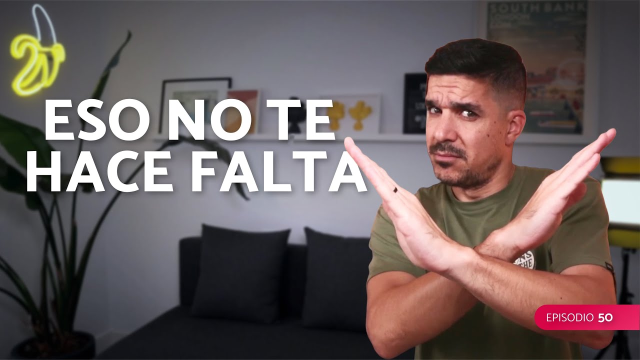 ❌ Lo que NO necesitas para ser 