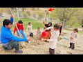 Kids Playing, Ishaq Working, Azra Cooking — Real Nomadic Life ✨👧🧒