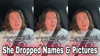 Famous Tiktoker Exposes Her Familys Connection To The Epstien Files In Now Viral Video